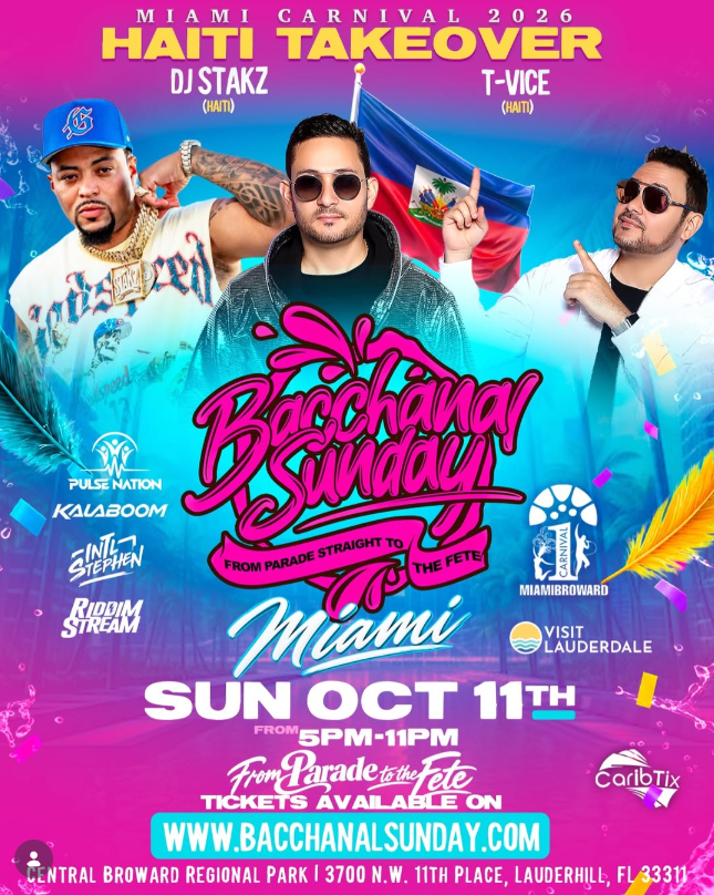 Bacchanal Sunday — Haiti Takeover